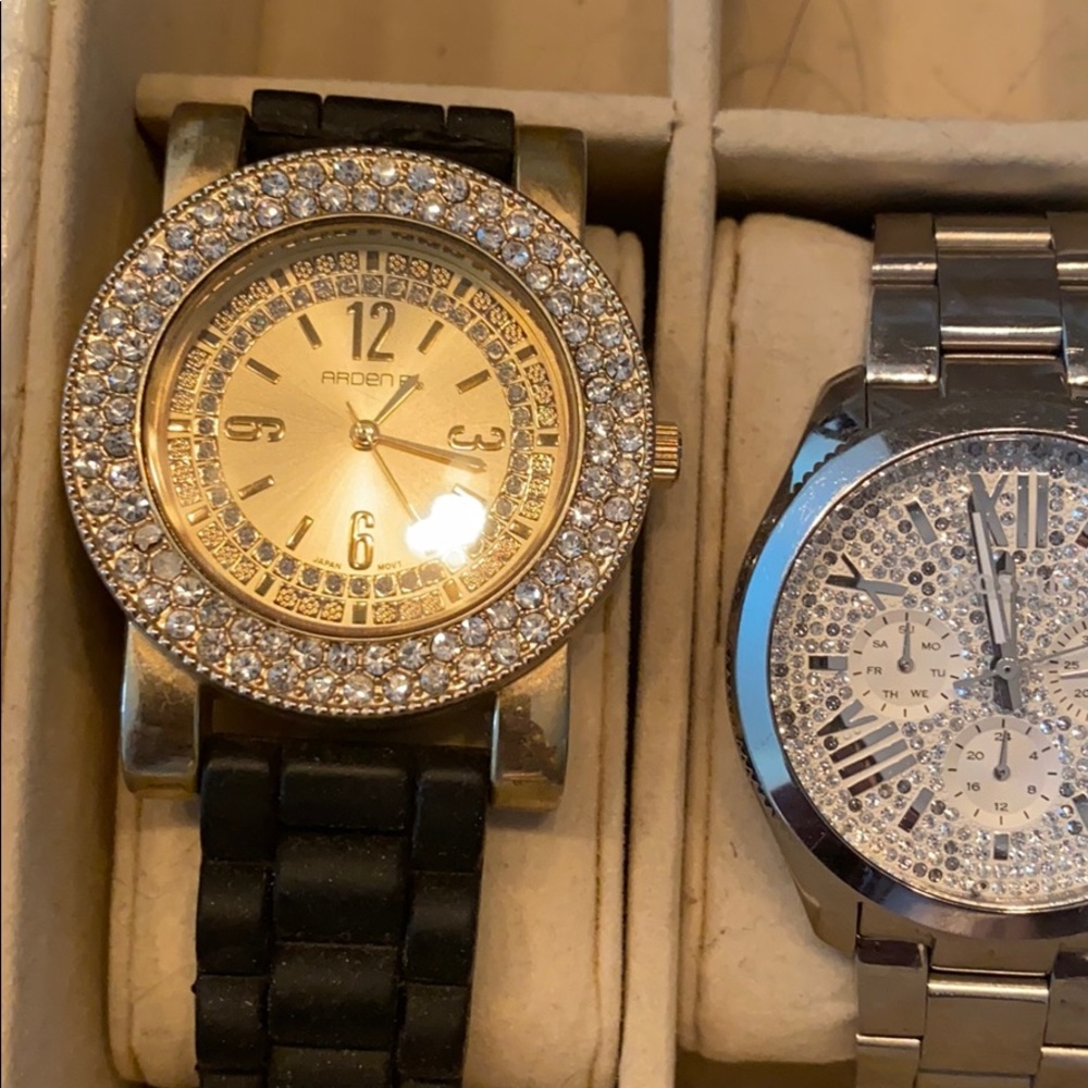 sparkly watch from Arden B